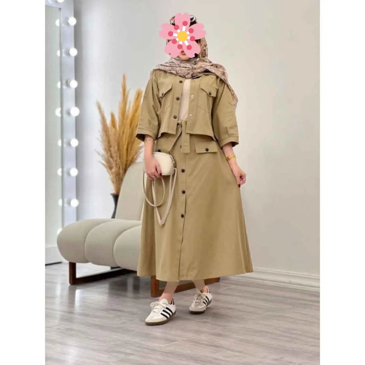 🦋نام مدل: کت دامن ژاکلین 😎
