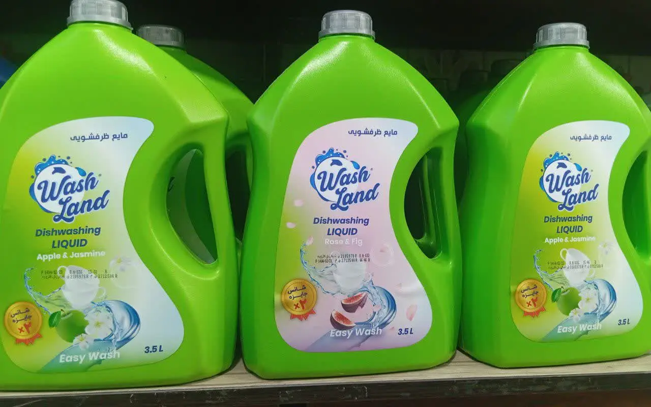 مایع ظرفشویی ۴لیتر واش لند