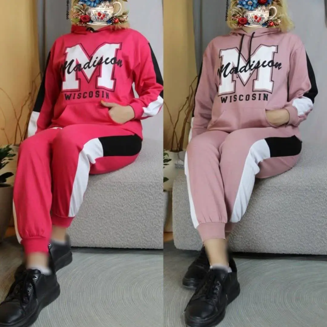 ست هودی شلوار پاییزه اقتصادی M