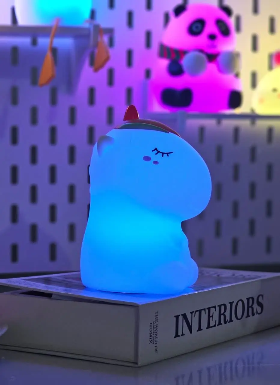 چراغ خواب سیلیکونی یونیکورن 🎠🙈
