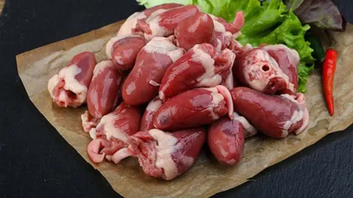 #سنگدان_مرغ_گرم
