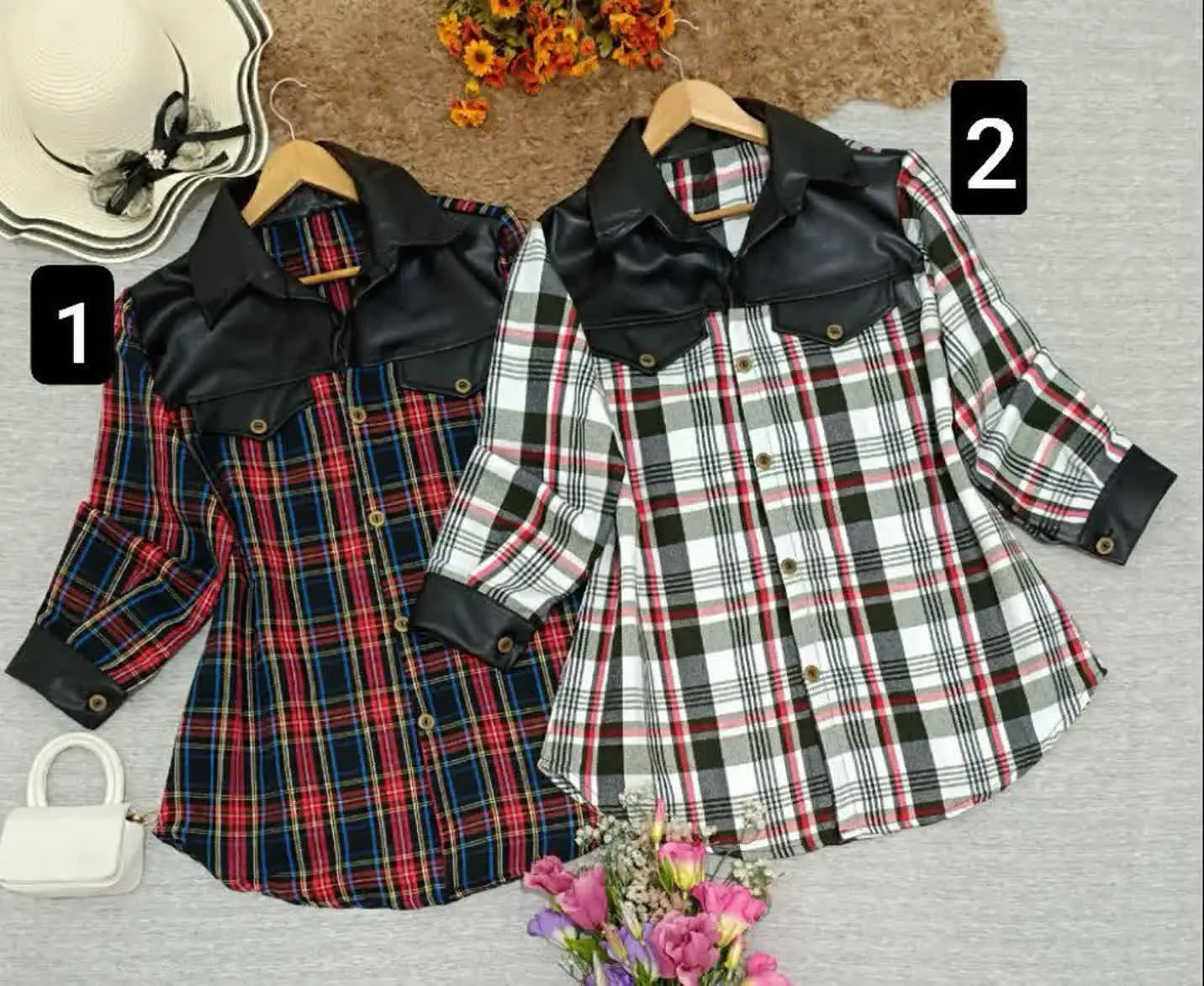 نام: مانتو پشمی و چرم
