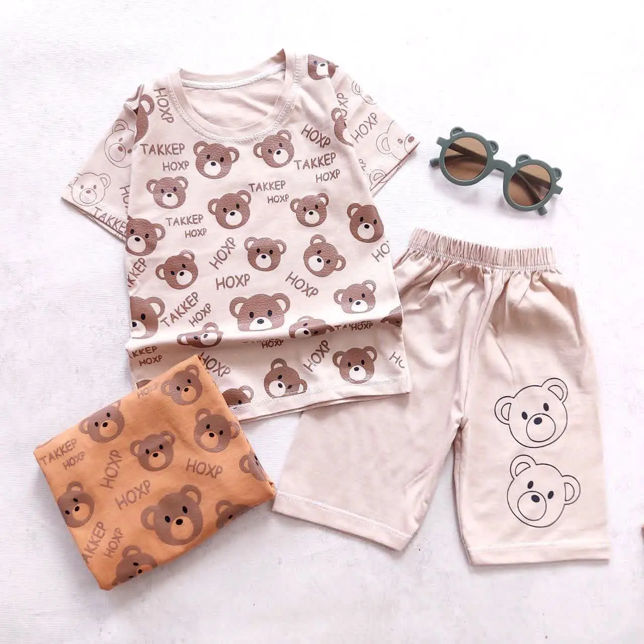 تیشرت شورت خرس‌ها
