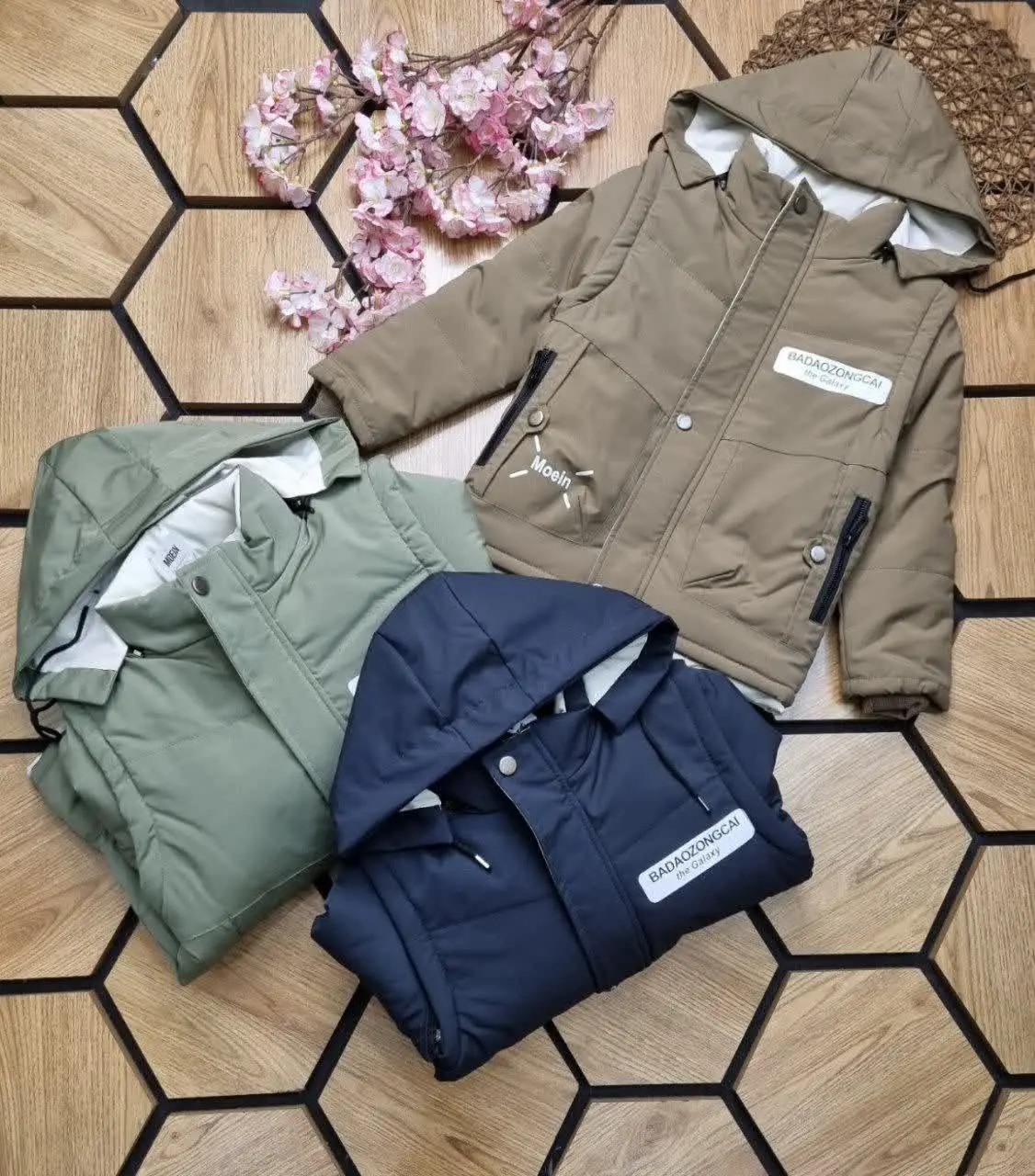 🎅کاپشن پافرشو پسرانه👦