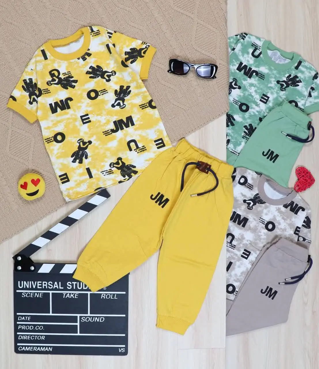 👫تیشرت و شلوار تمام چاپ آدم آهنی👫
