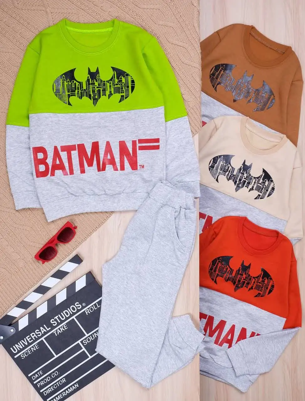 👫بلوز و شلوار ترکیبی BATMAN 👫
