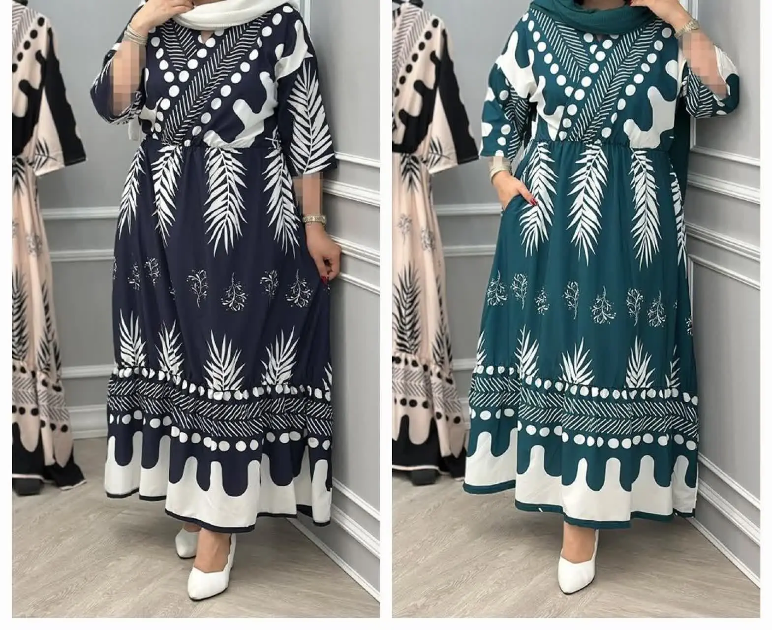 🛍نام: پیراهن ساحلی پر🍃