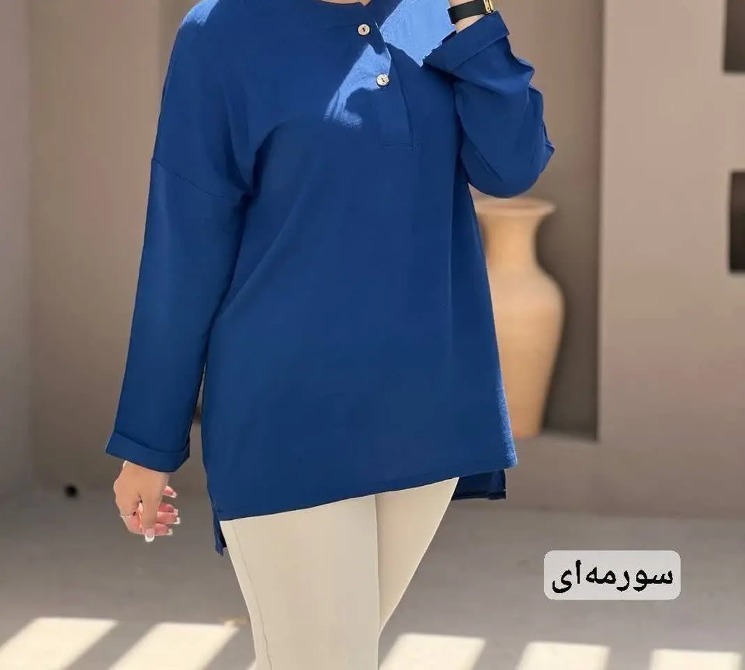 نام: تونیک دکمه دار هانیه
