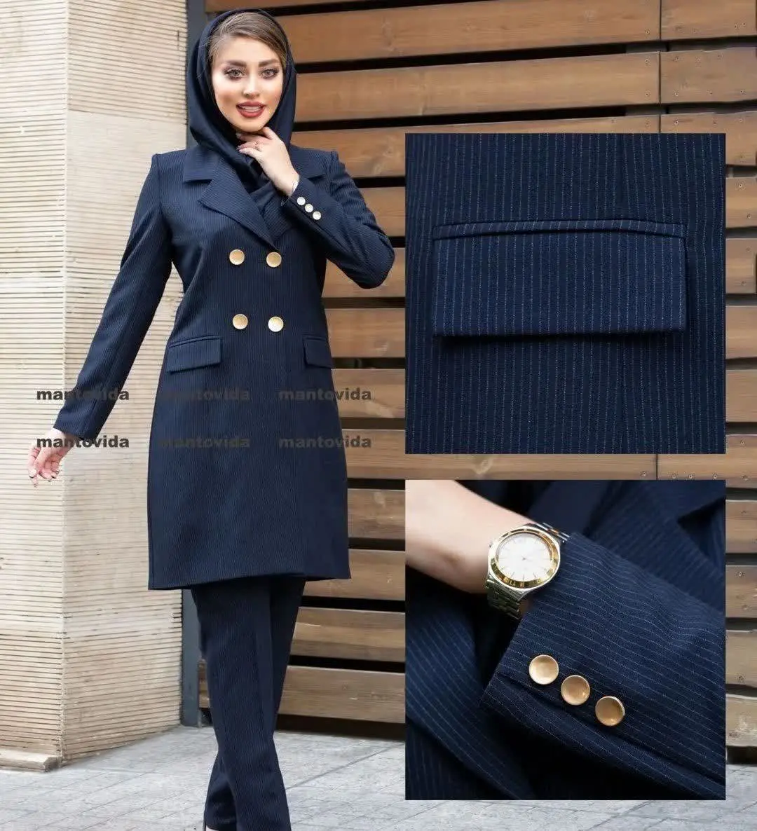 مانتو شلوار اداری دیپلمات
