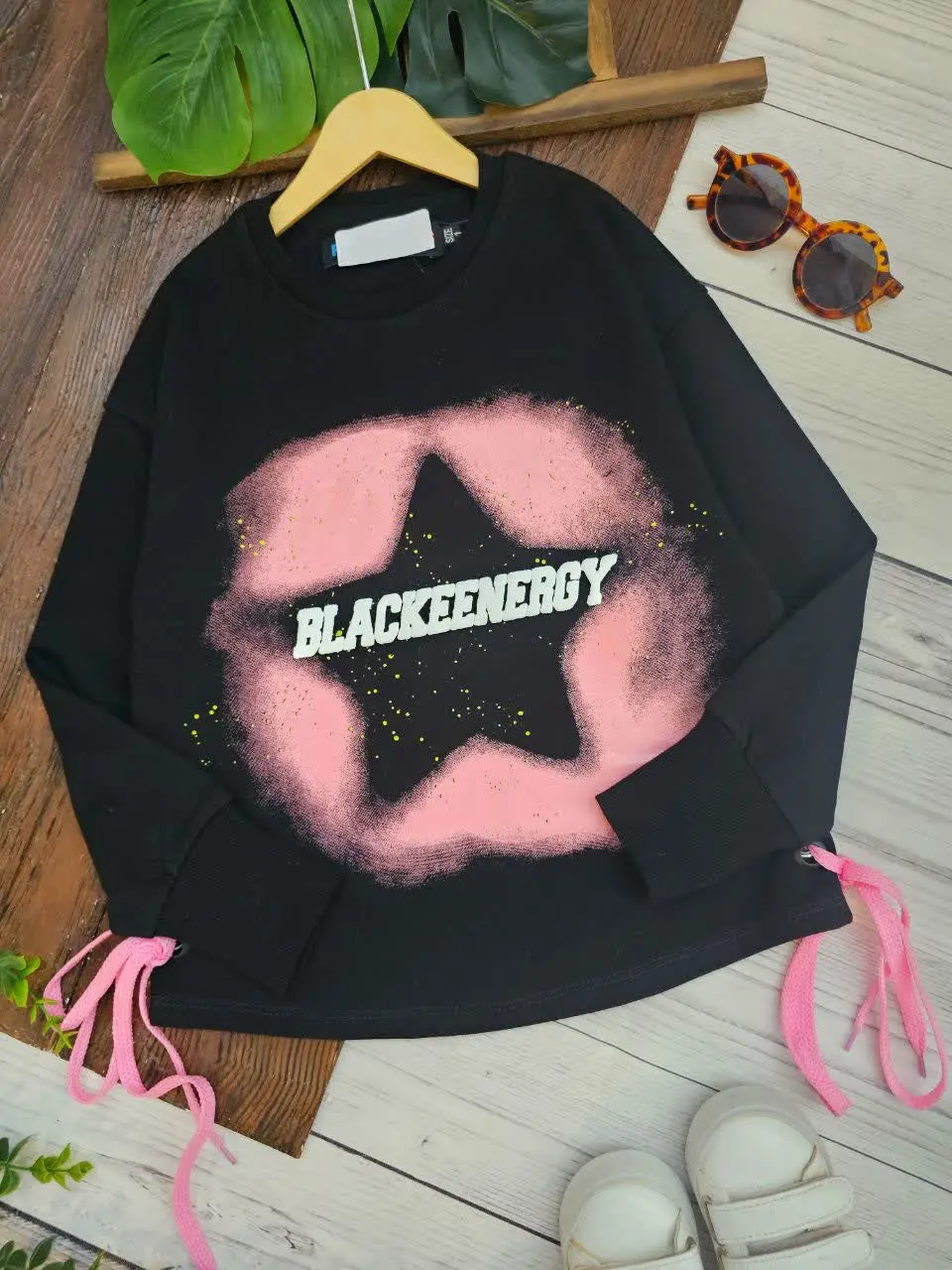 بلوز تک دخترانه رز
