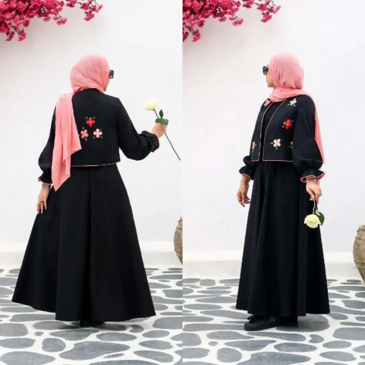 💞کت و سارافون گلدوزی شده نیایش💞
