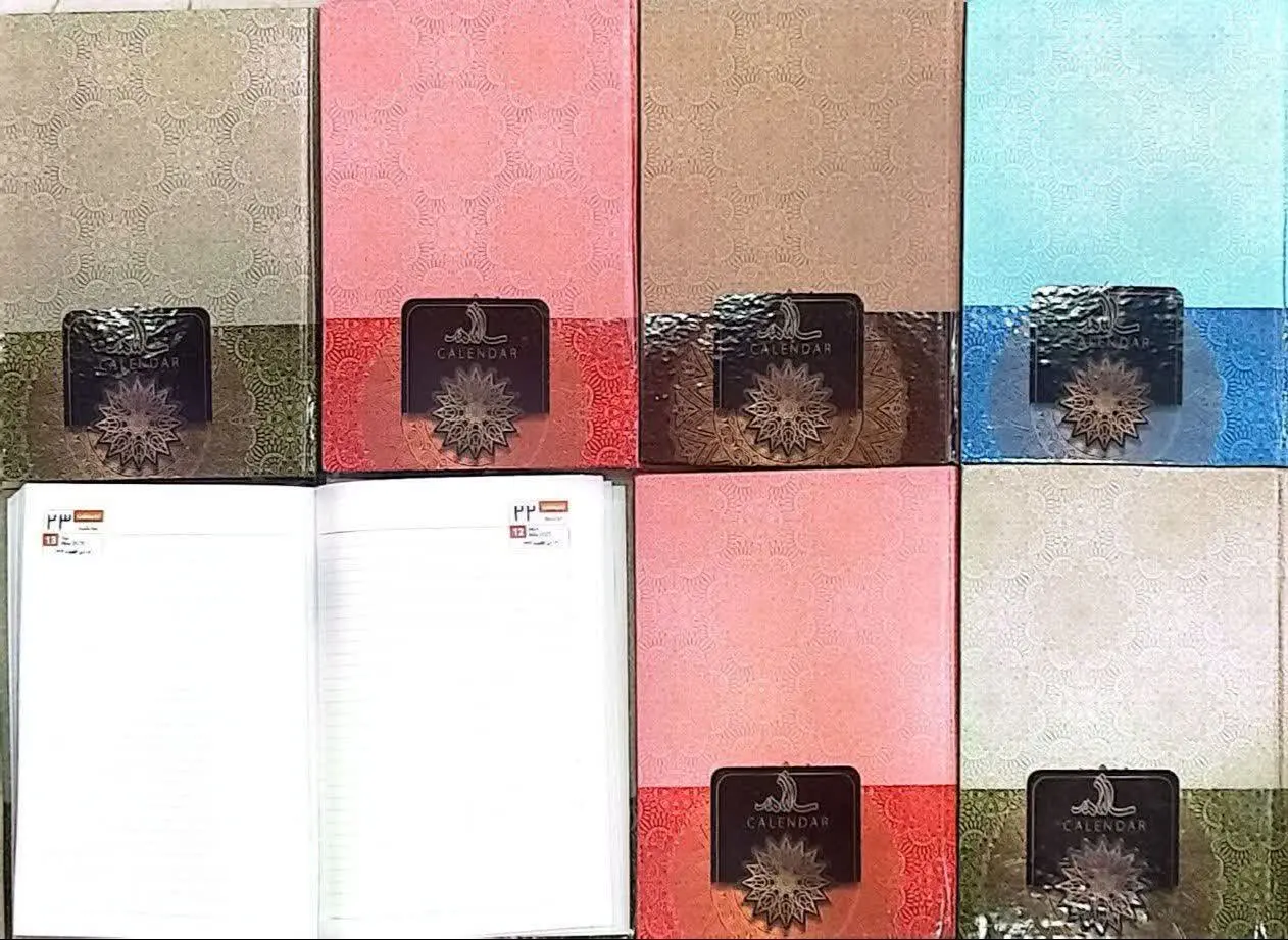 سررسید سلفونی وزیری ۲۱ فرم ۲ رنگ سال ۱۴۰۴
