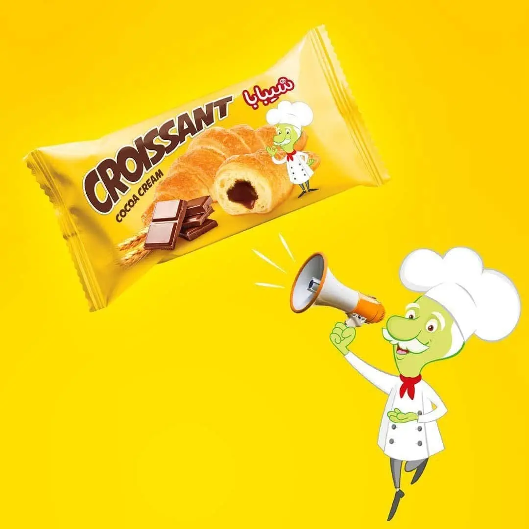 #کیک_کروسان_شیبابا
