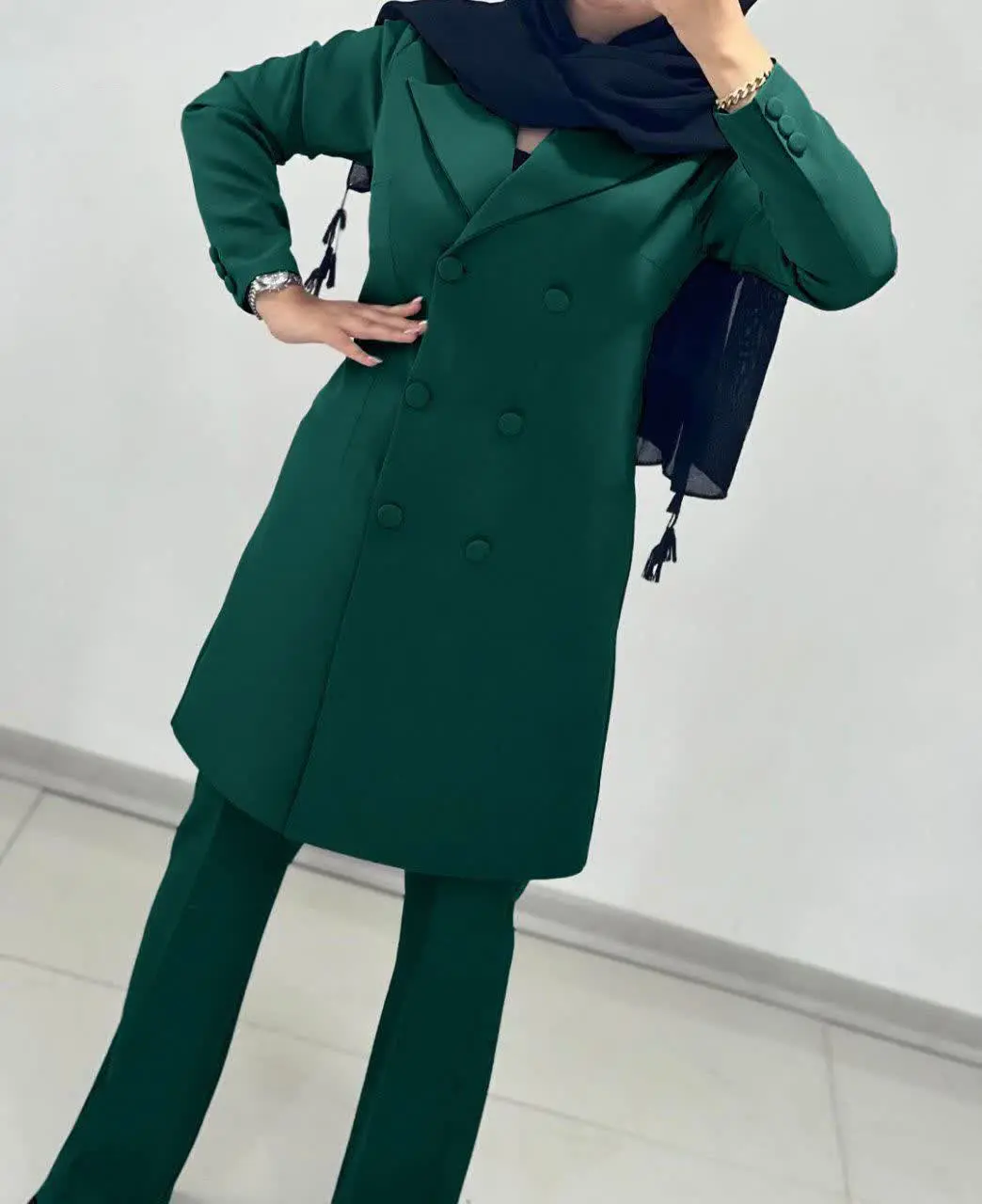 👚 نام: مانتو شلوار آسمان ✅