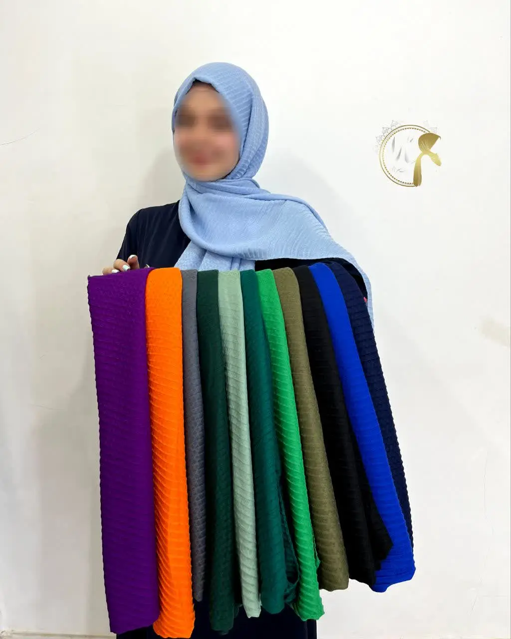 شال پلیسه صدفی😍👌
