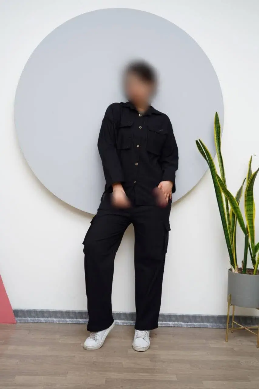 👚نام: ست مانتو شلوار کارگو ۳۰
