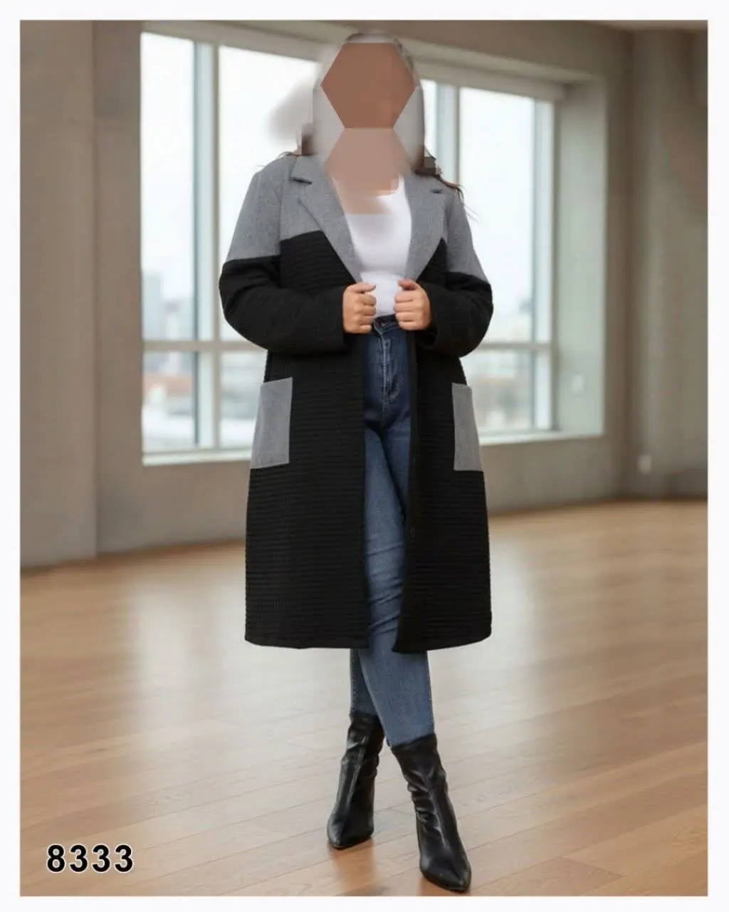 پالتو اسپرت جلو دکمه