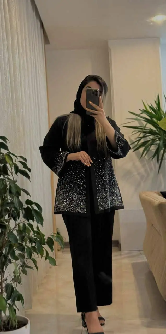 👚نام: کت نگینی ایلماه
