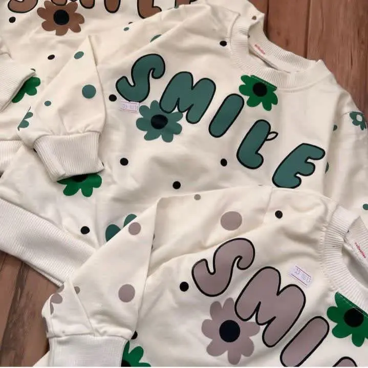 🌸بلوز شلوار دخترانه طرح گل🌸
