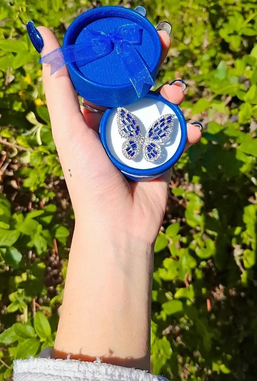 💍انگشتر فول نگین پروانه 🤤