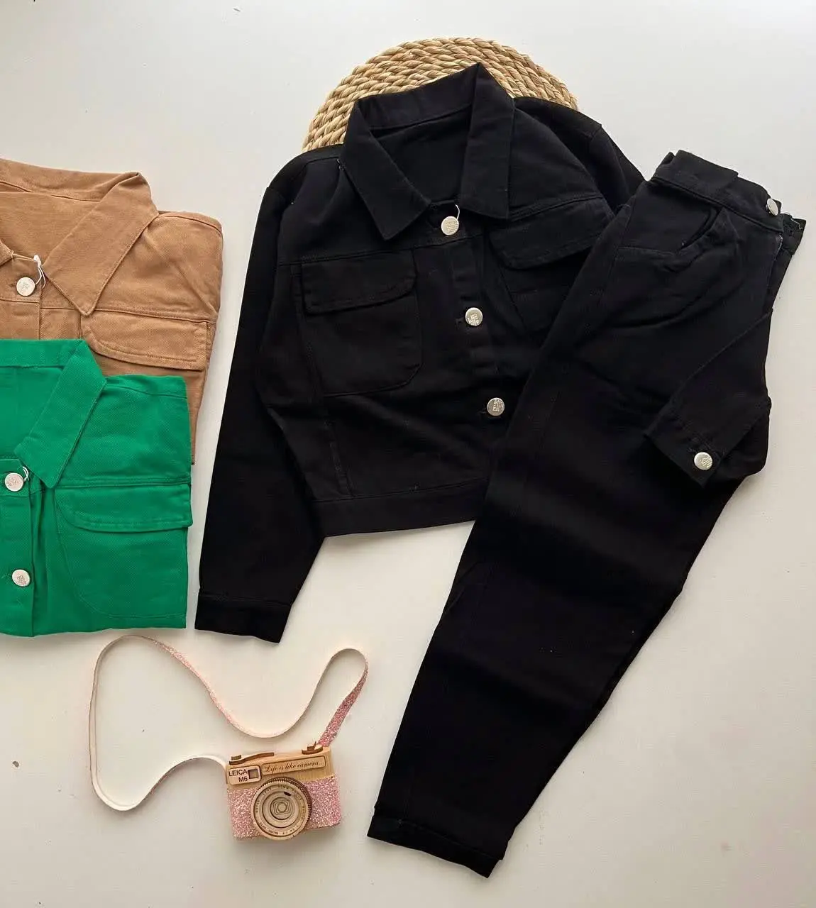 کت شلوار کتان مام
