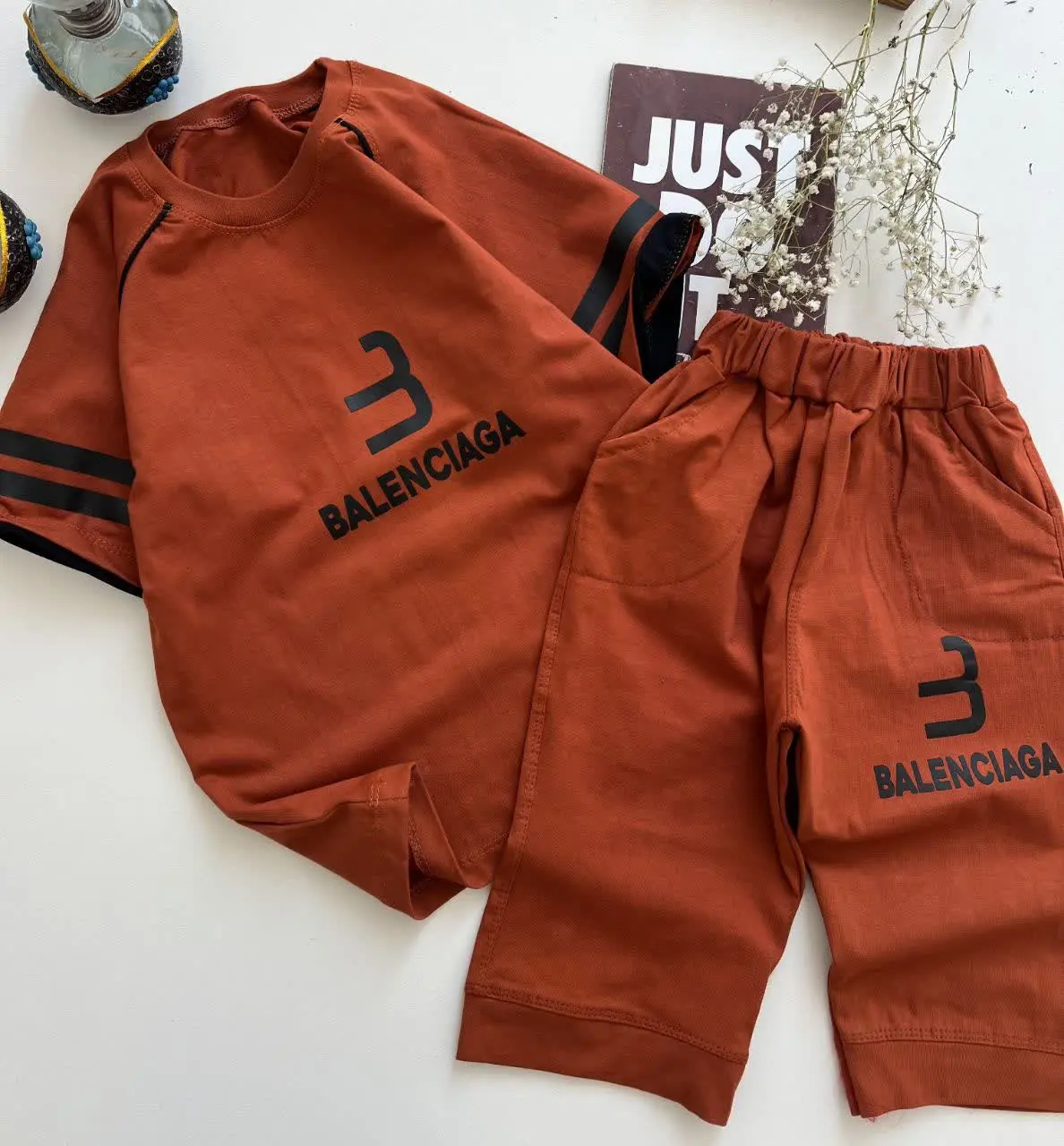 🔮تیشرت شلوارک اسپرت طرح B🔮
