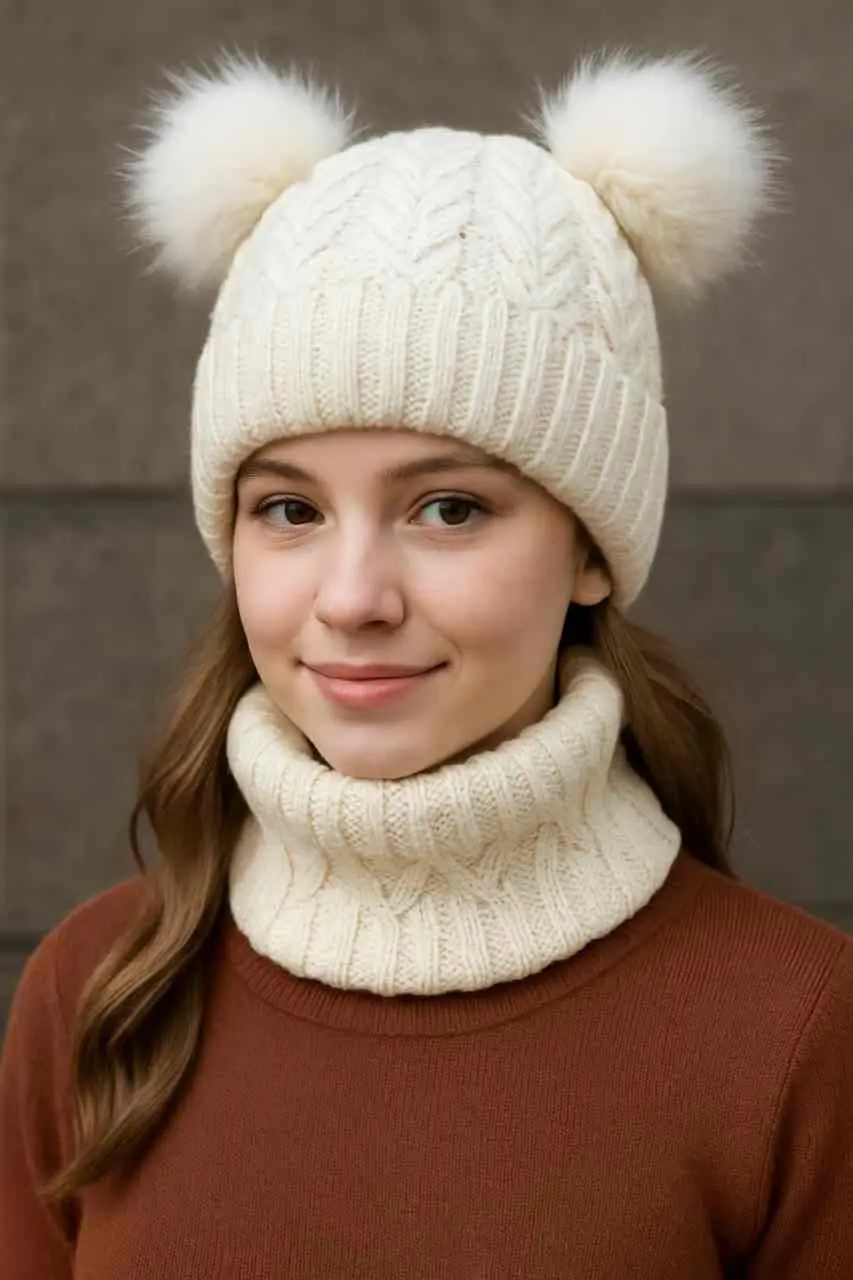 رینگ و کلاه زمستانی