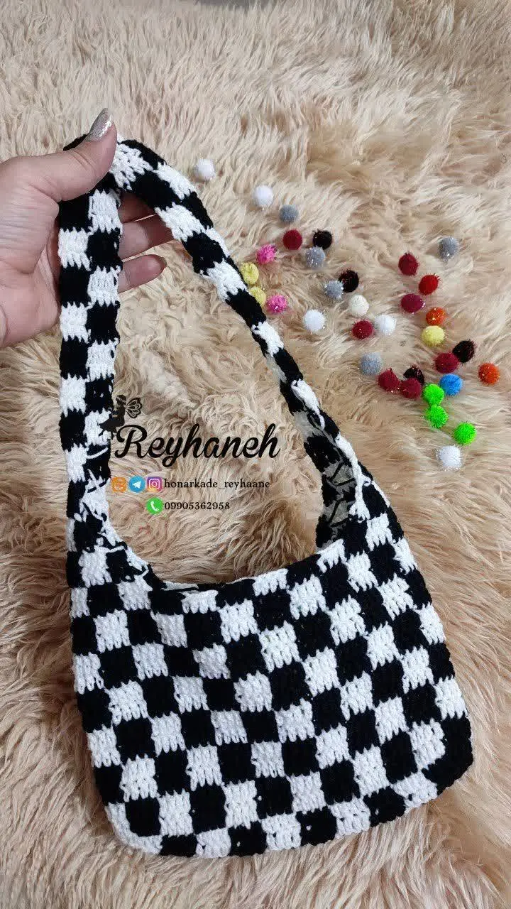 کیف دوشی بافت
