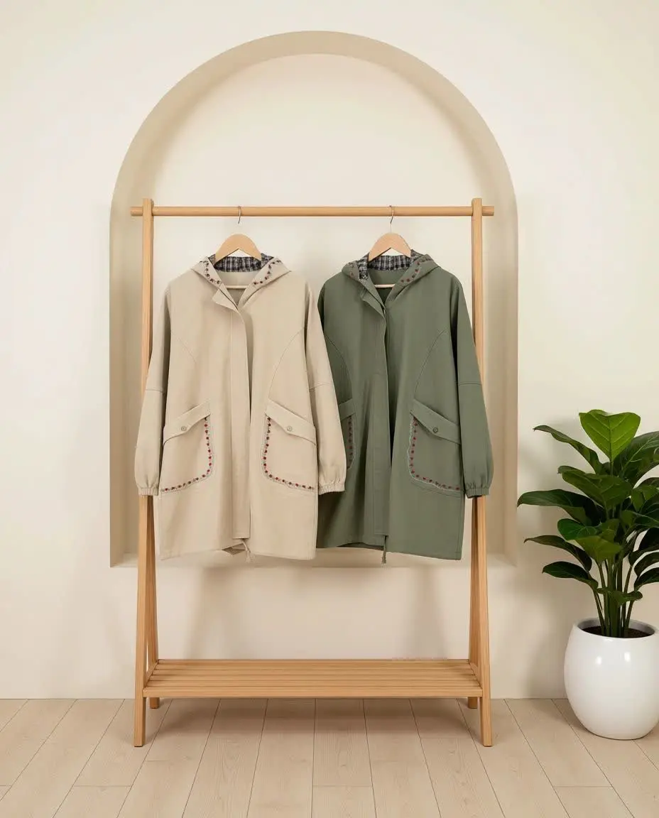 جنس: کتان ضخیم آنزیم شور شده