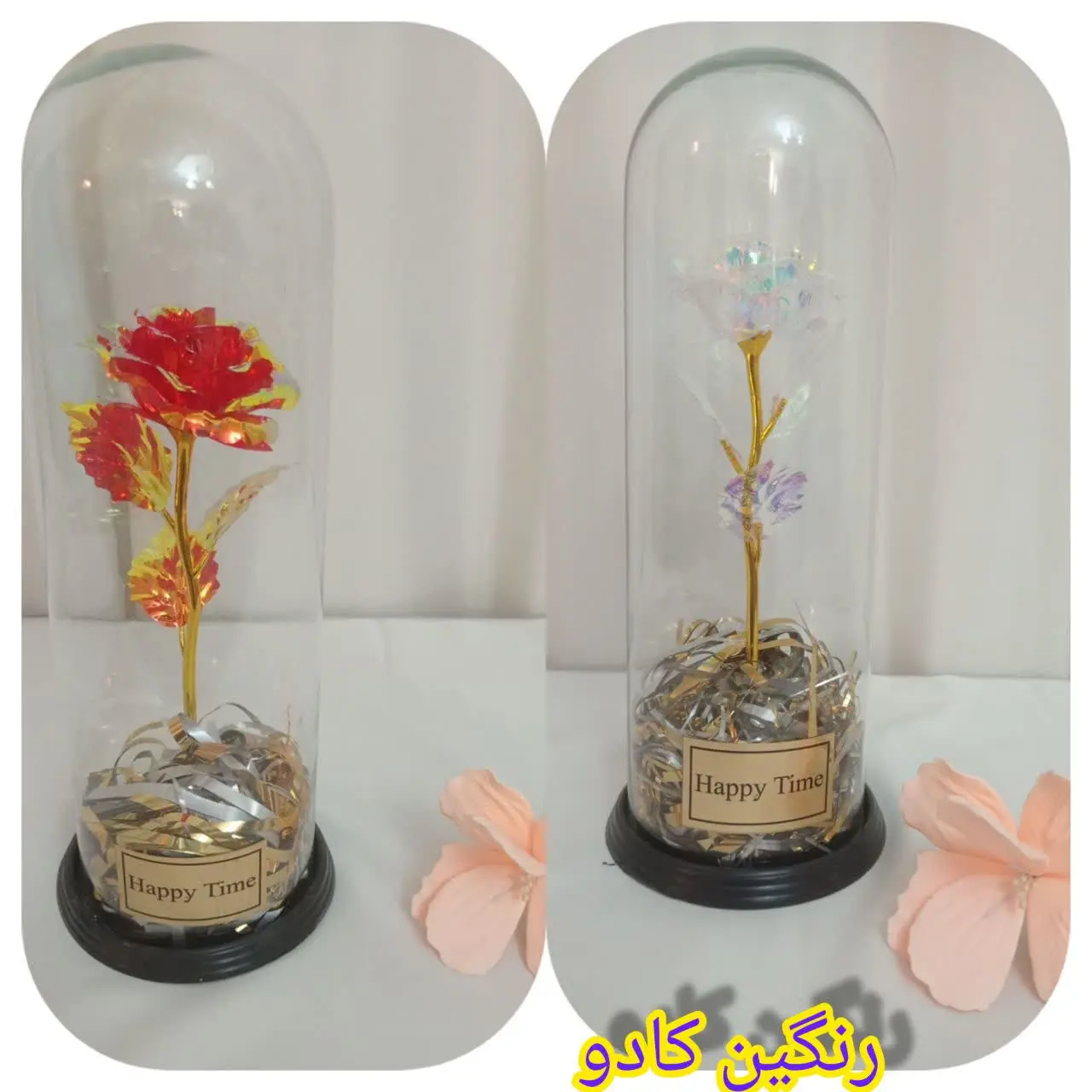شیشه گل هولوگرامی😍
