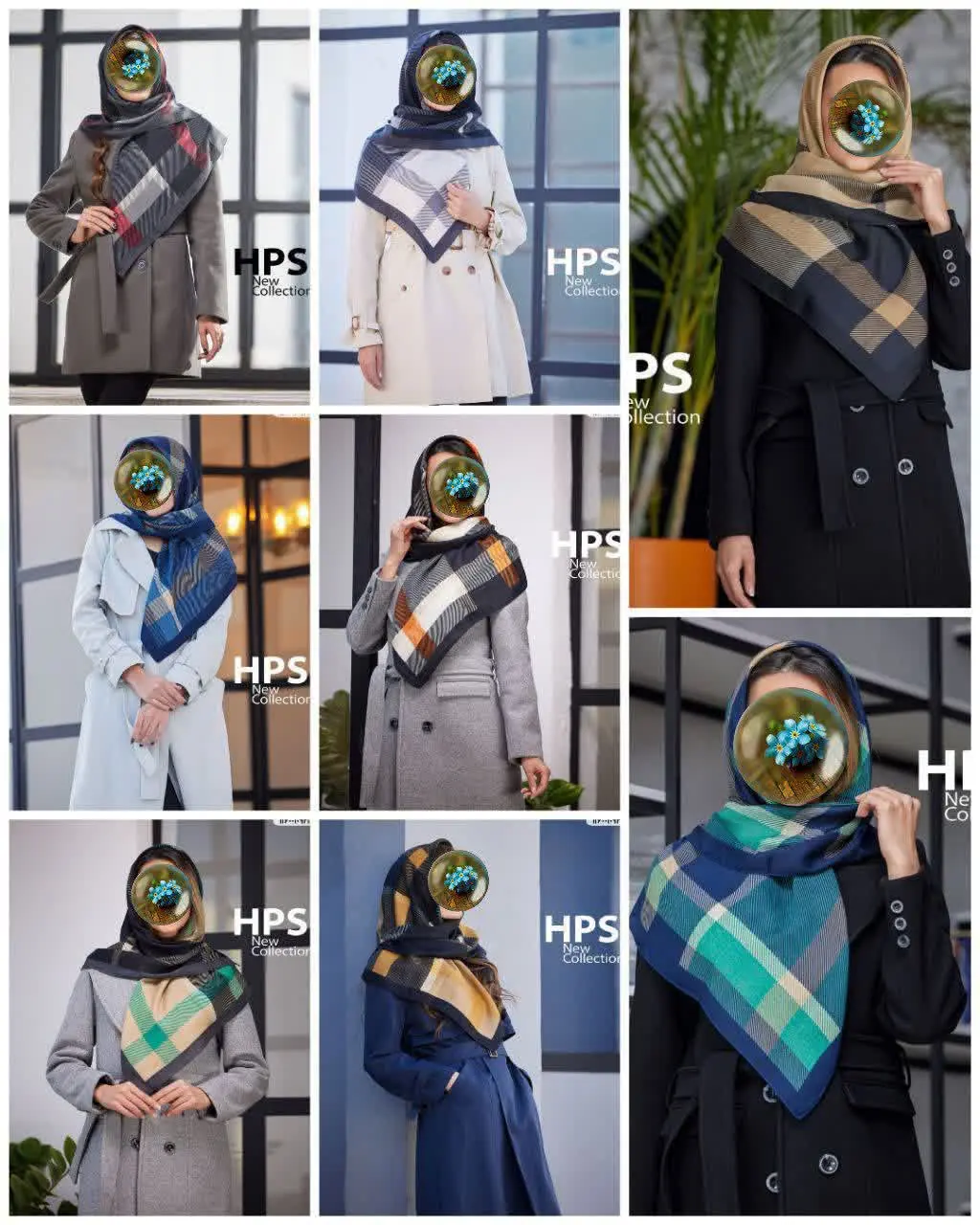 🐝روسری نخ سی آی اسکارف