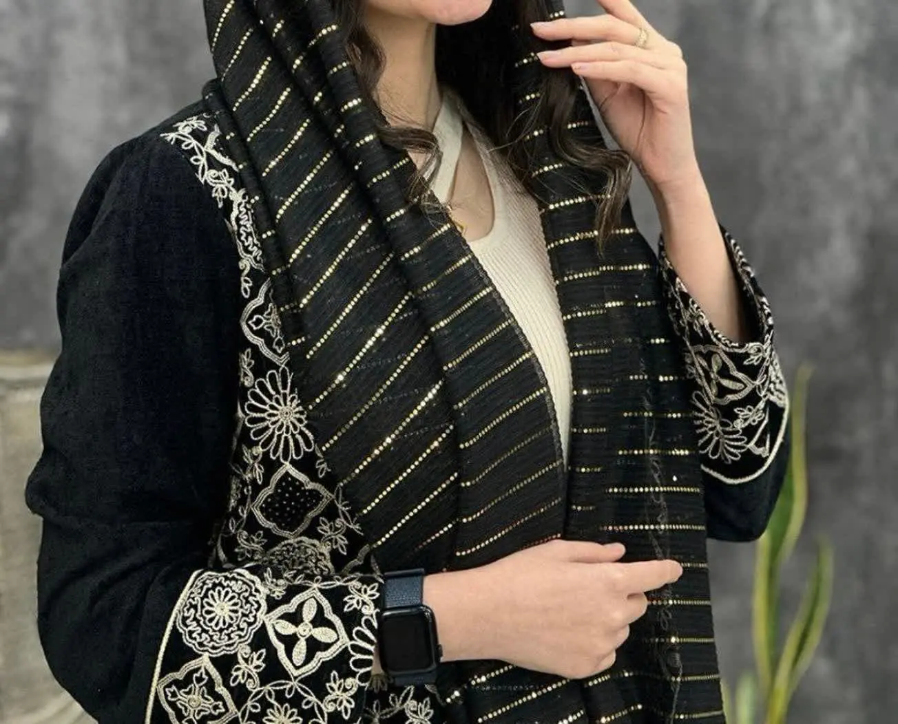 🌸 نام: شال پولک
