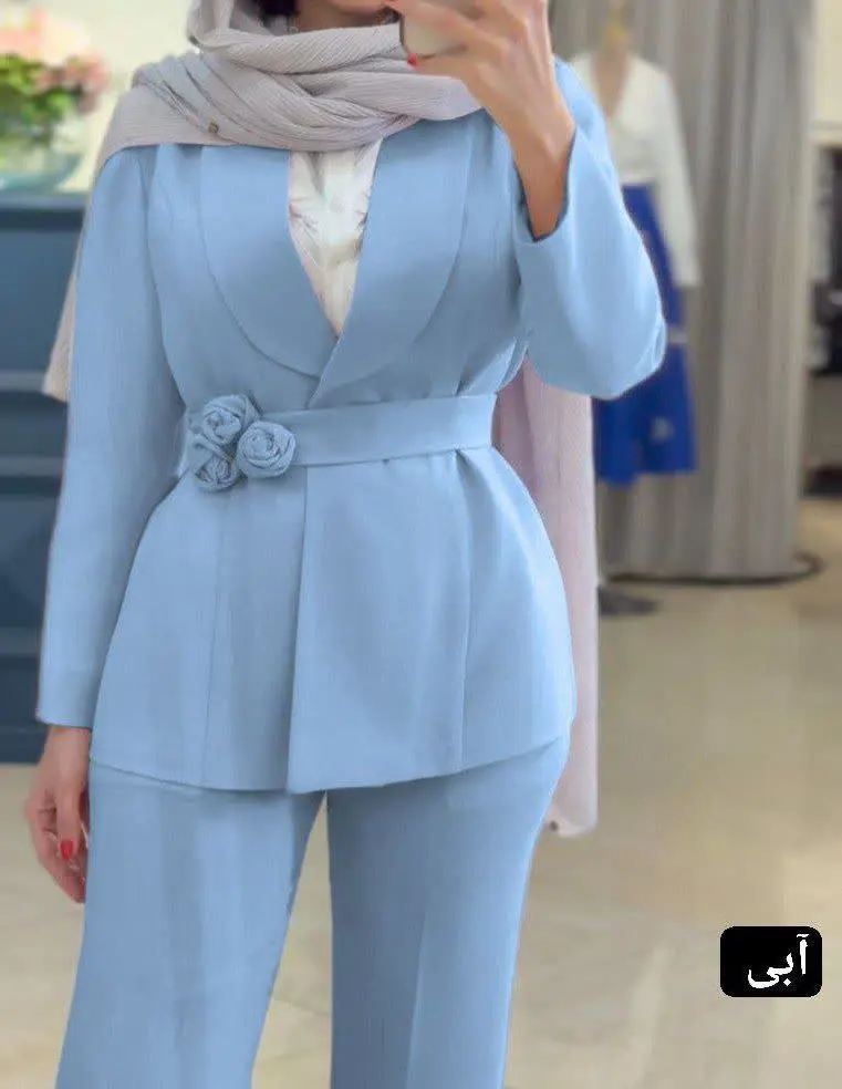 👚 نام: کت شلوار گل رز ✅