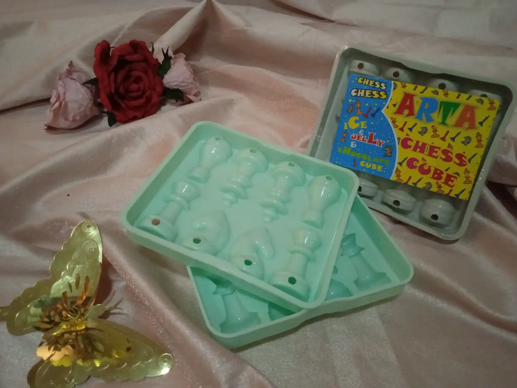 قالب یخ طرح شطرنج