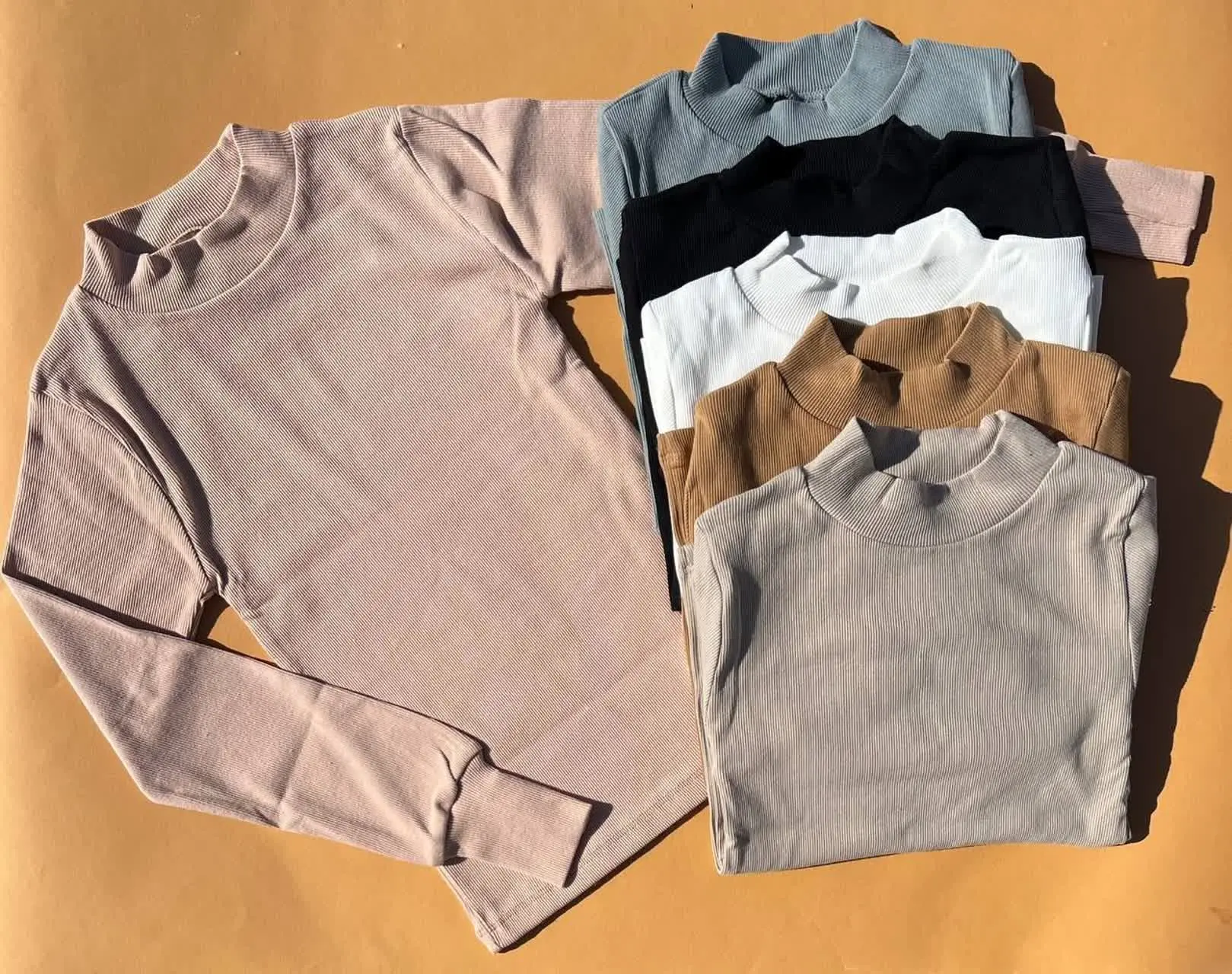 🟠بلوز یقه ۵سانتی فینگری
