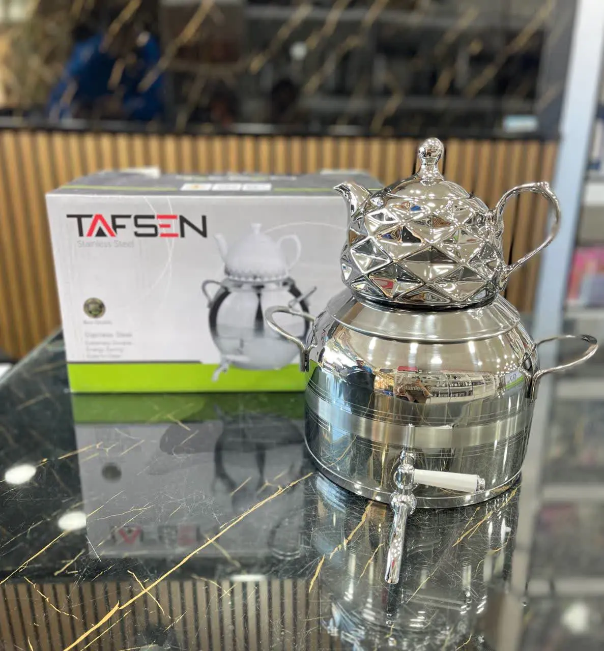 کتری قوری استیل 💥