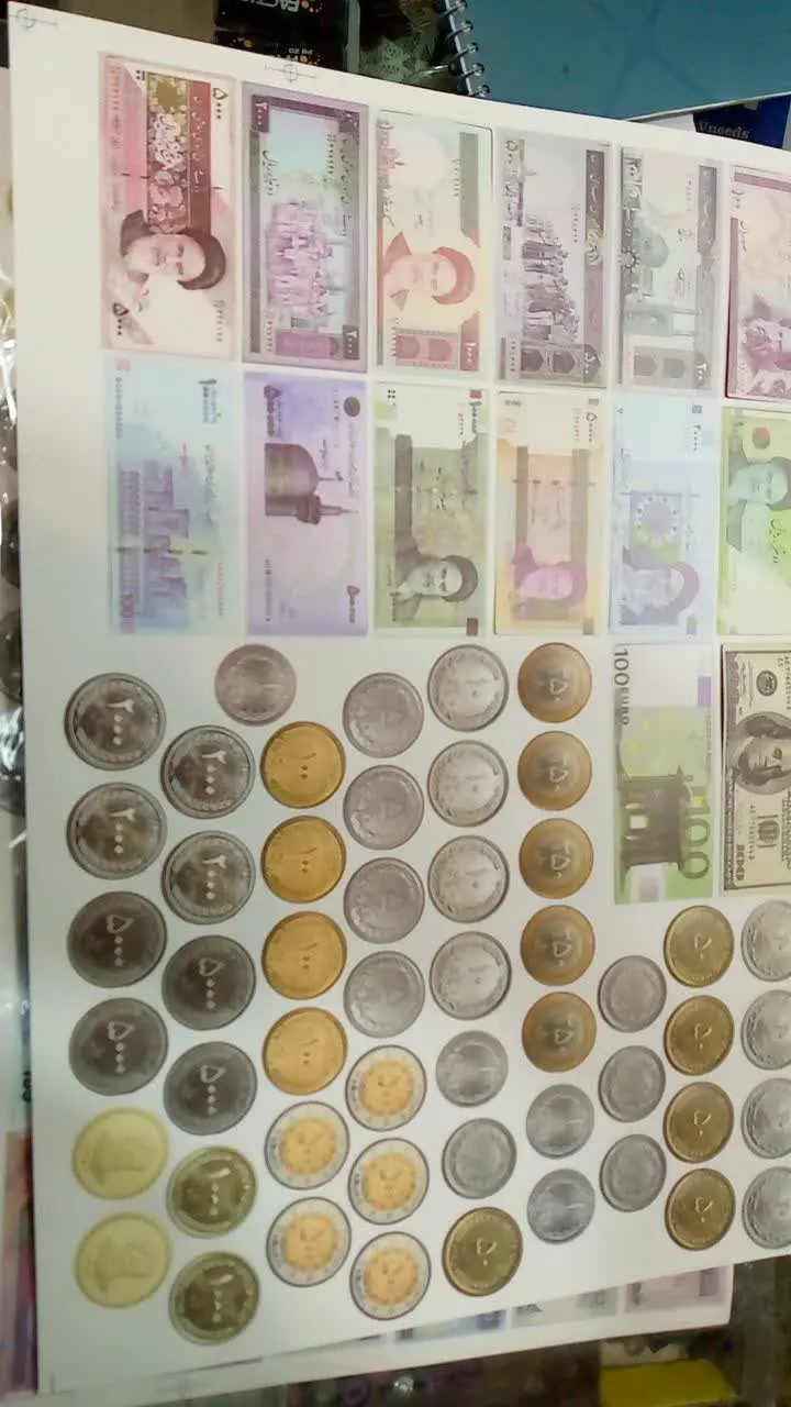 سکه و اسکناس کاغذی🍒
