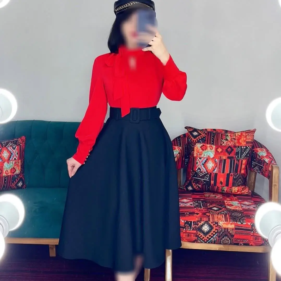 ✅شومیز کراباتی آیسان
