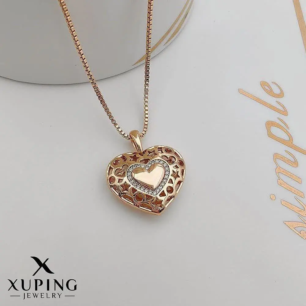 💎 پلاک قلب مشبک از برند ژوپینگ