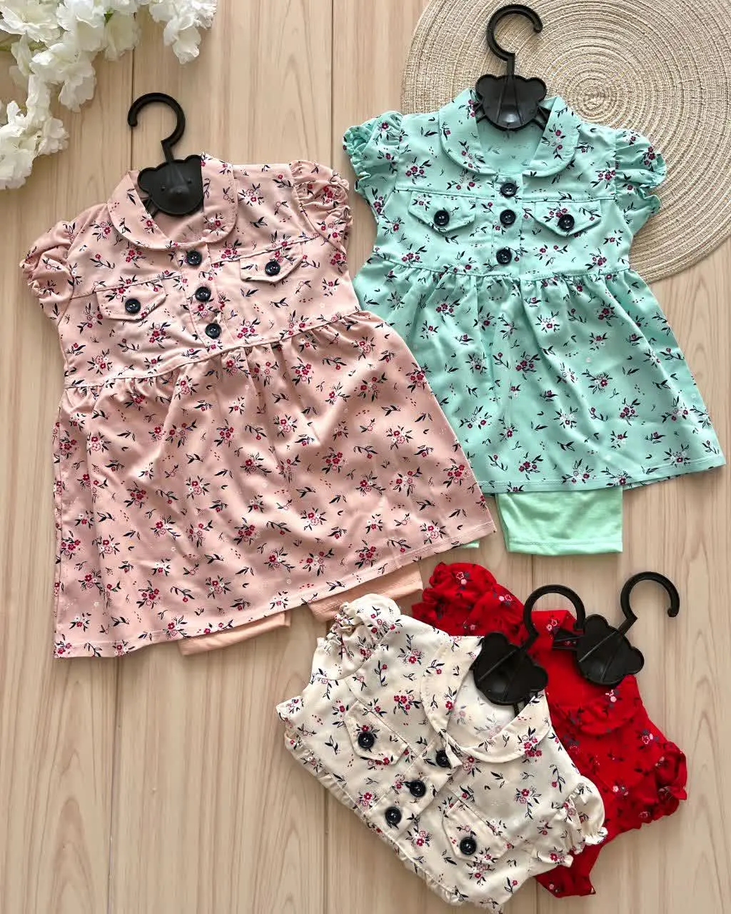 شومیز شلوارک گل گلی🌸
