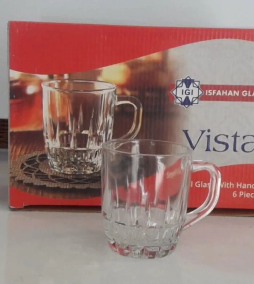 ✅لیوان دسته دار ویستا
