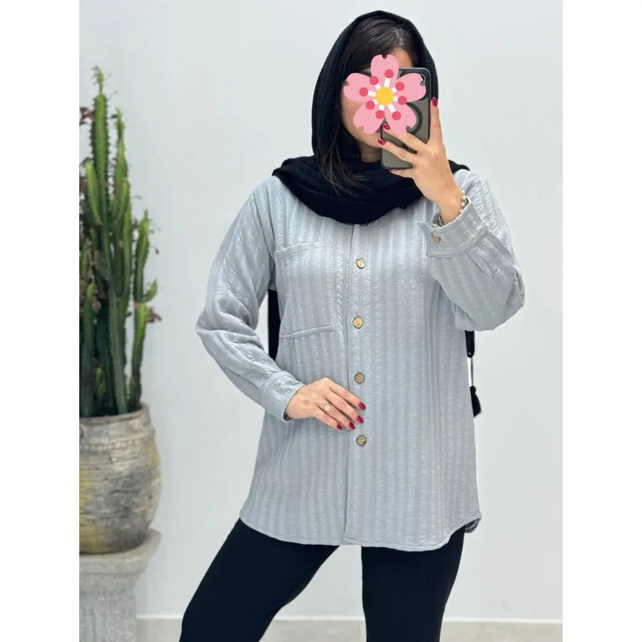 نام: مانتو پاییزه فیتیله‌ای
