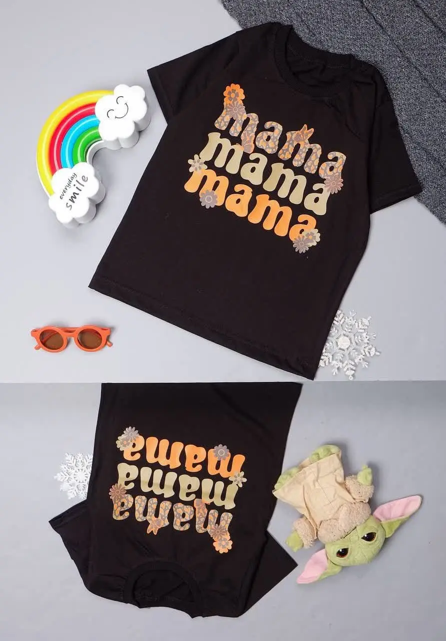 تیشرت مشکی دخترانه رسید ☺️☺️
