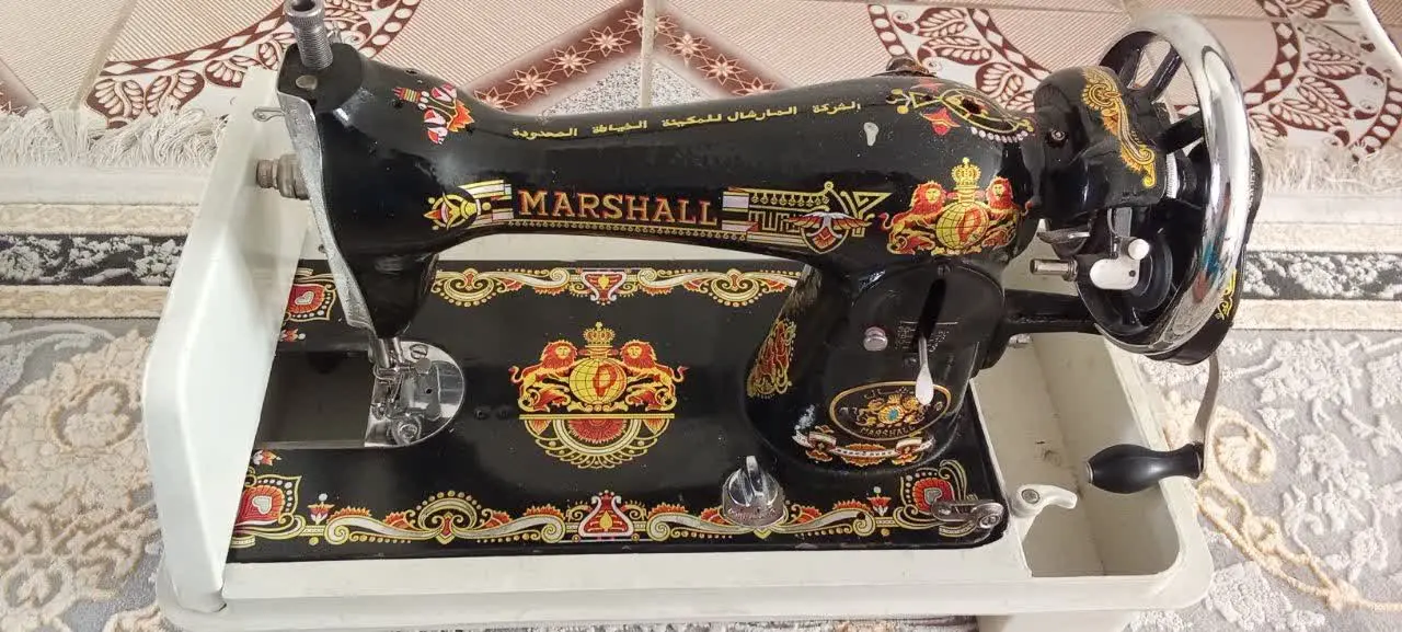 چرخ خیاطی مارشال نوهست باهاش کار نکردم وسایلشو همین جوری وصل کردم عکس بگیرم
