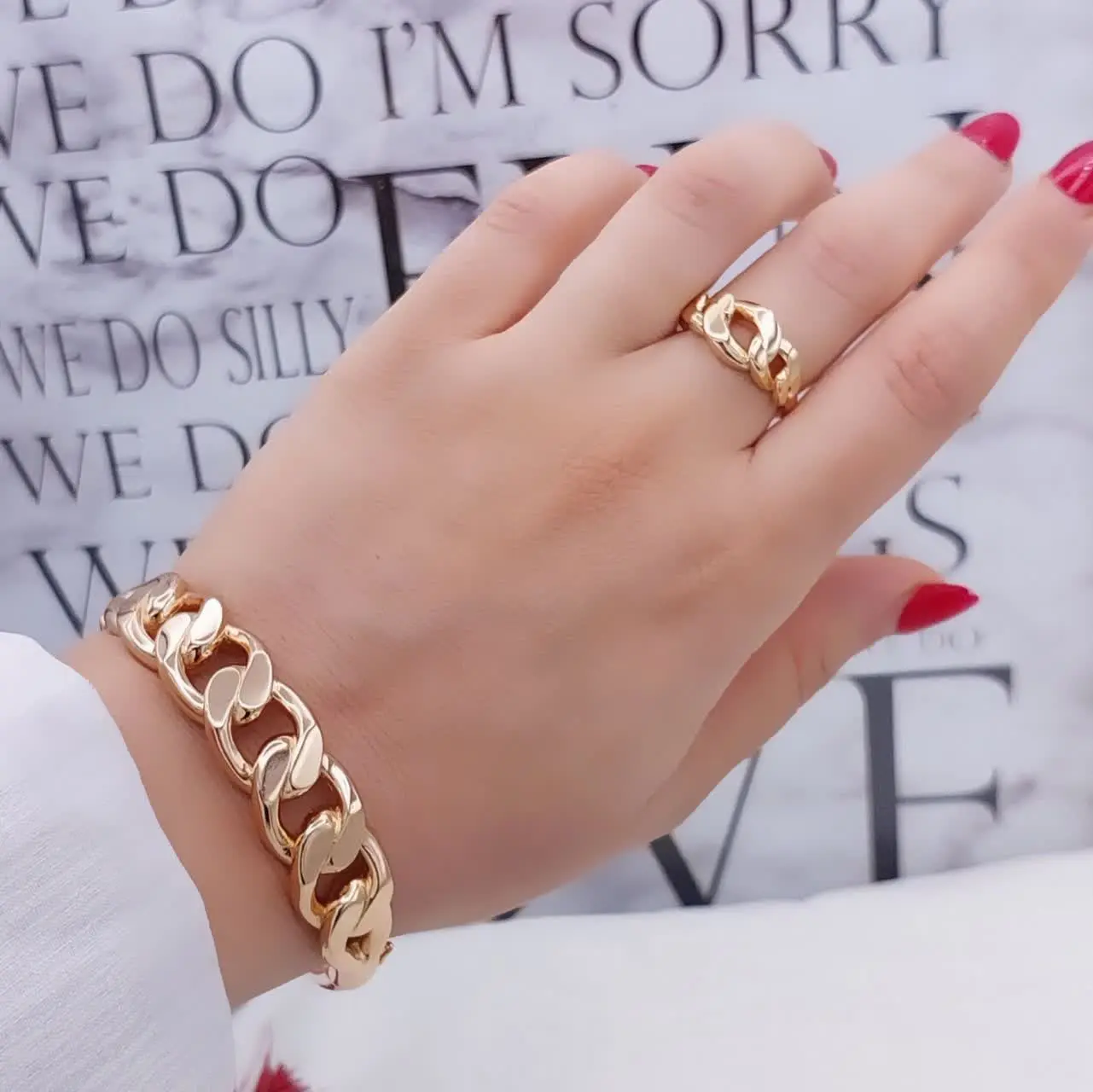 #ست دستبند انگشترکارتیه جدید😍😍
