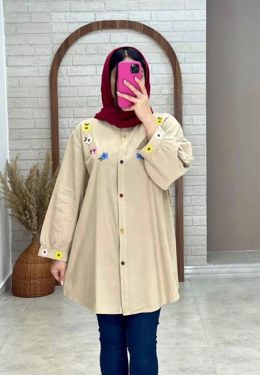 نام: شومیز مانتویی چهارگل
