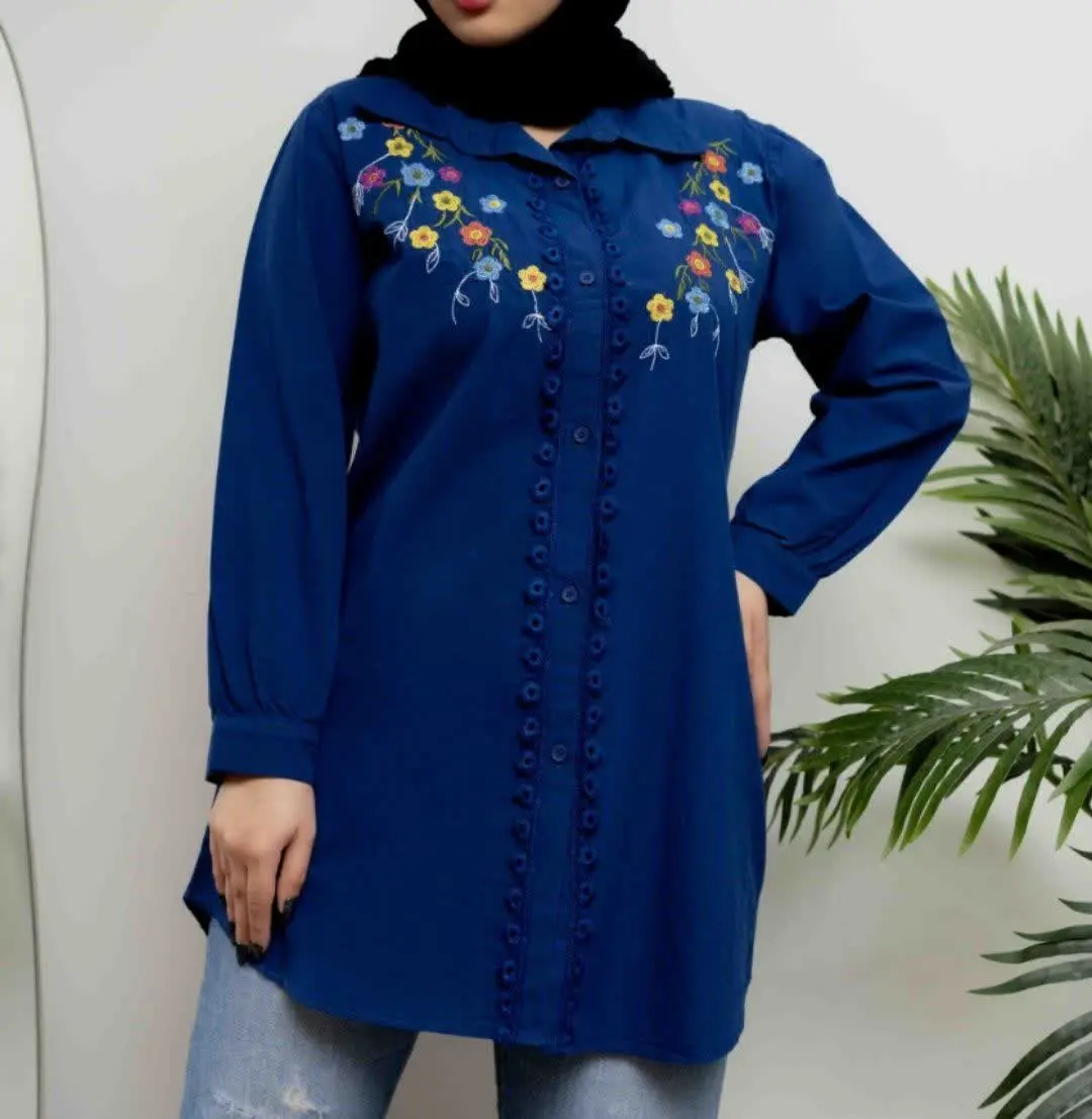 اگه دلت ی تونیک دکمه دار نسبتا قدبلند میخواد زیبا میخواد که بشور بپوش باشه این مدل خوده خودشه👌
