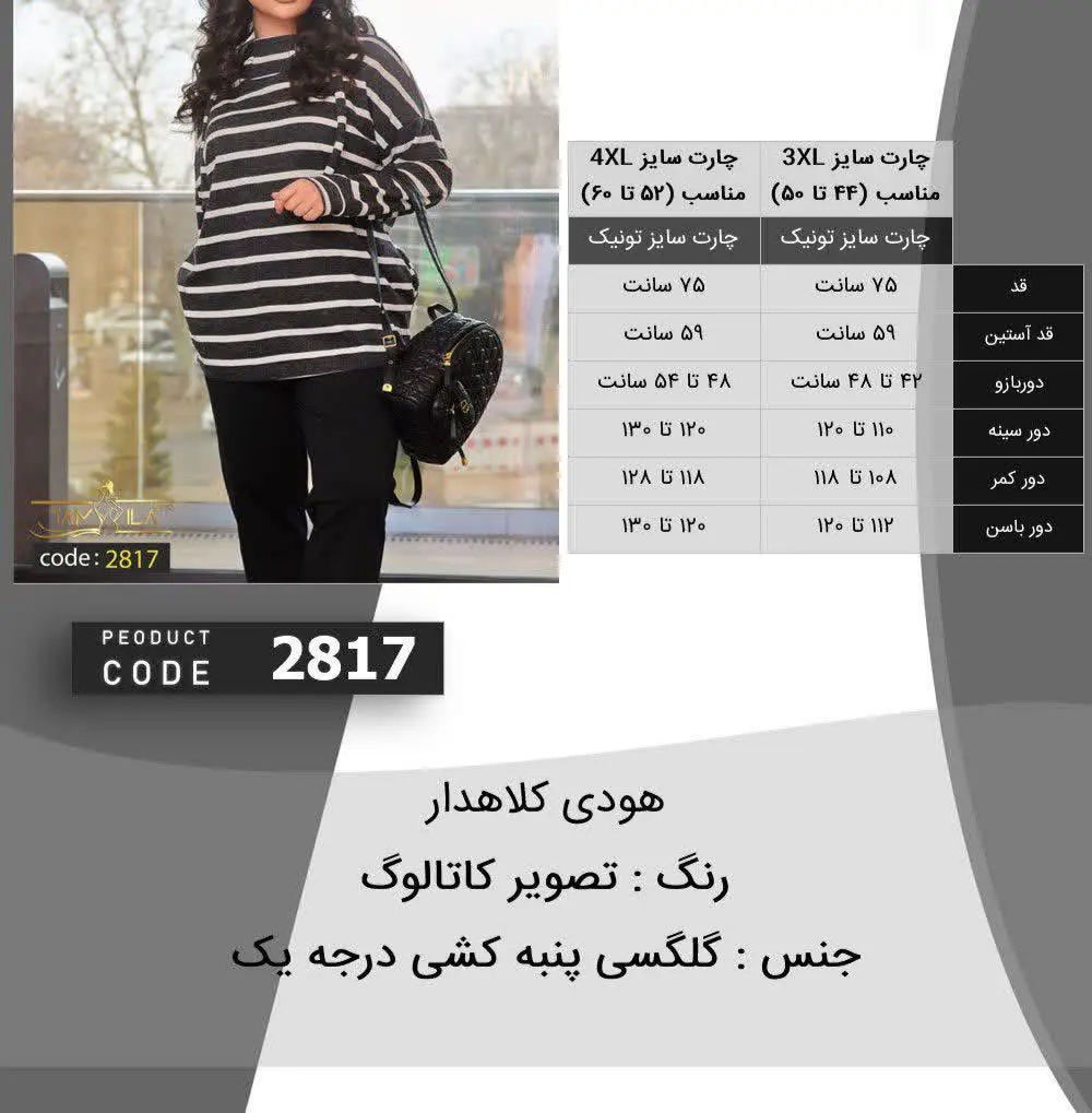 💰 قیمت: ۷۹۸T 🔅هودی کلاهدار