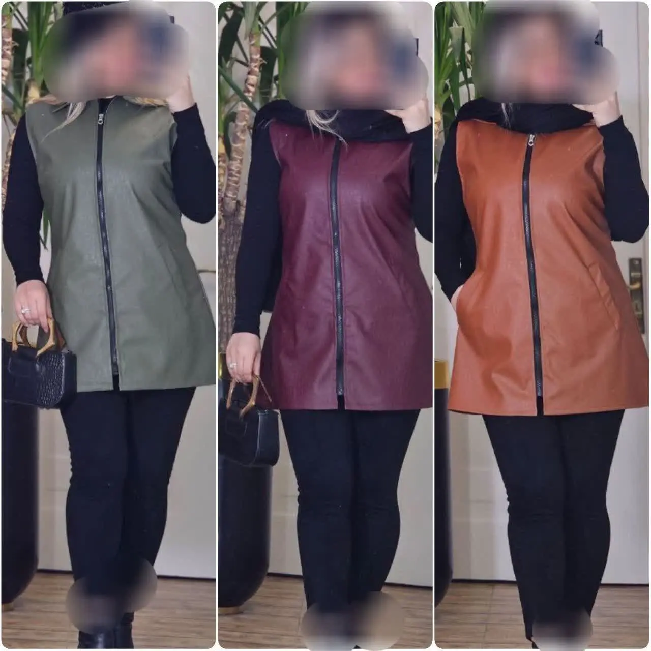 ❤️نام: وست چرم مدل لالیک
