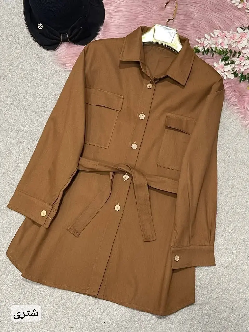 🛍نام: مانتوکتان دوجیب🍂
